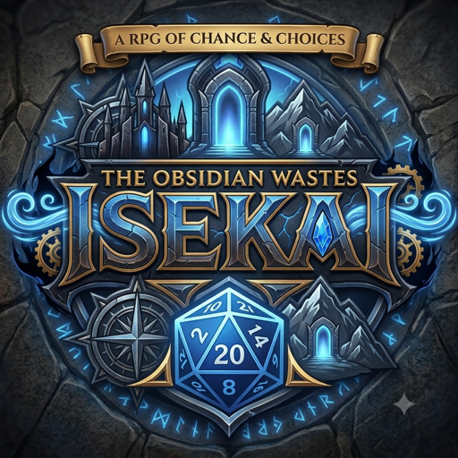 Isekai: The Obsidian Wastes — a RPG of chance and choices
